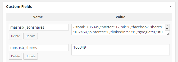 Custom Fields