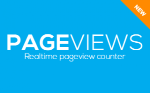 Pageviews Realtime Counter