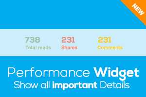 Mashshare Performance Widget Add-On